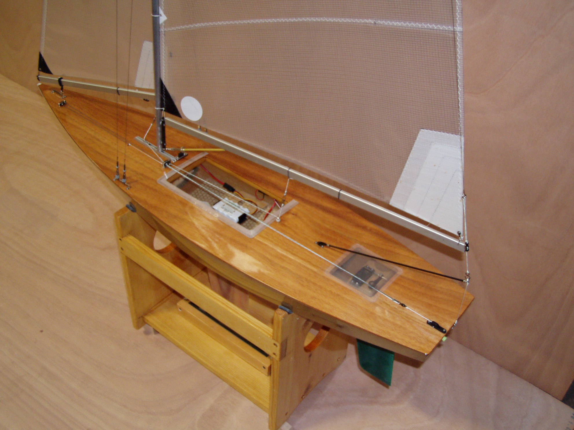 Plywood sailing yacht plans
